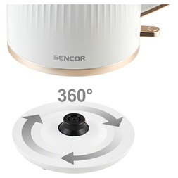 Sencor SWK 7510WH 1,7L-es fehér vízforraló