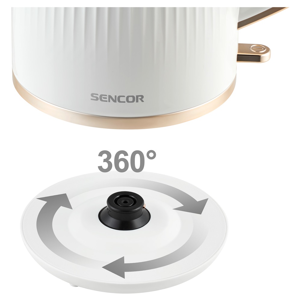 Sencor SWK 7510WH 1,7L-es fehér vízforraló