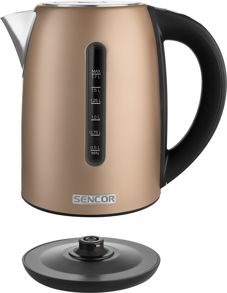 Sencor SWK 7707CH 1,7L-es pezsgő színű vízforraló