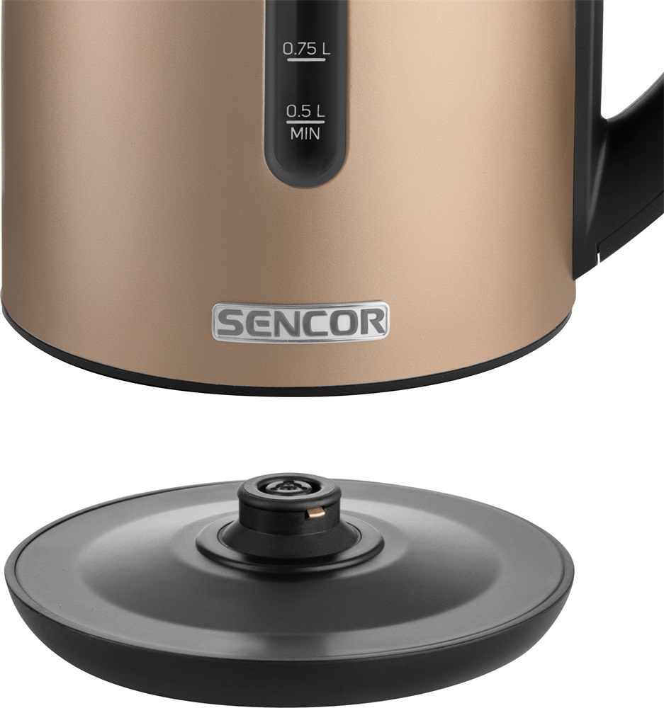 Sencor SWK 7707CH 1,7L-es pezsgő színű vízforraló