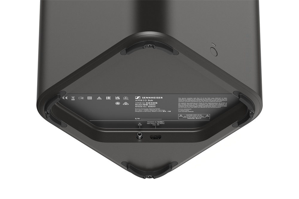 Sennheiser AMBEO Soundbar Sub aktív mélyláda