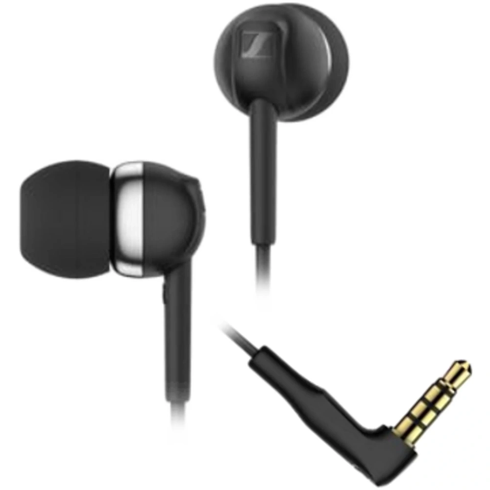 Sennheiser CX 80S mikrofonos fekete fülhallgató