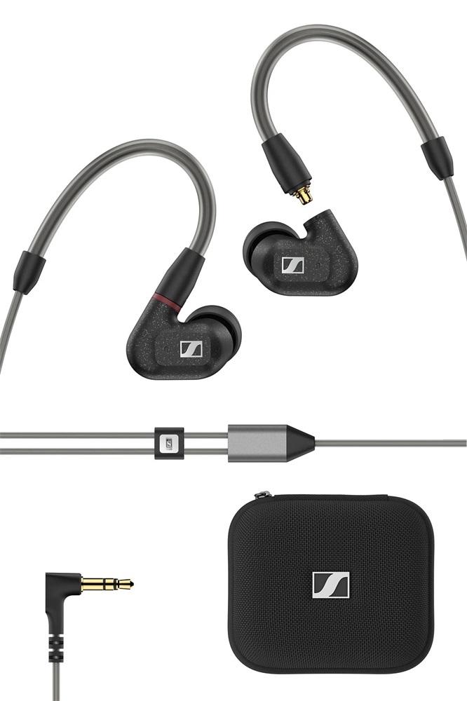 Sennheiser IE 300 audiofil fekete fülhallgató