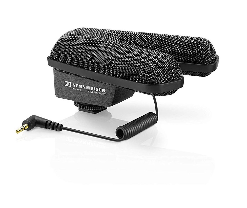 Sennheiser MKE 440 sztereo kamera puska mikrofon