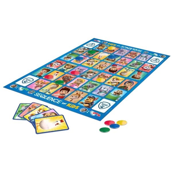 Sequence Junior társasjáték - Mancs Őrjárat