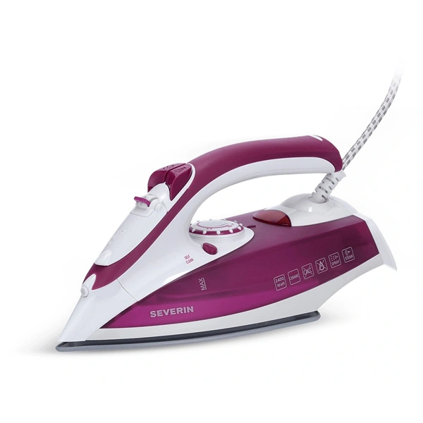 Severin BA3243 fehér-lila gőzölős vasaló