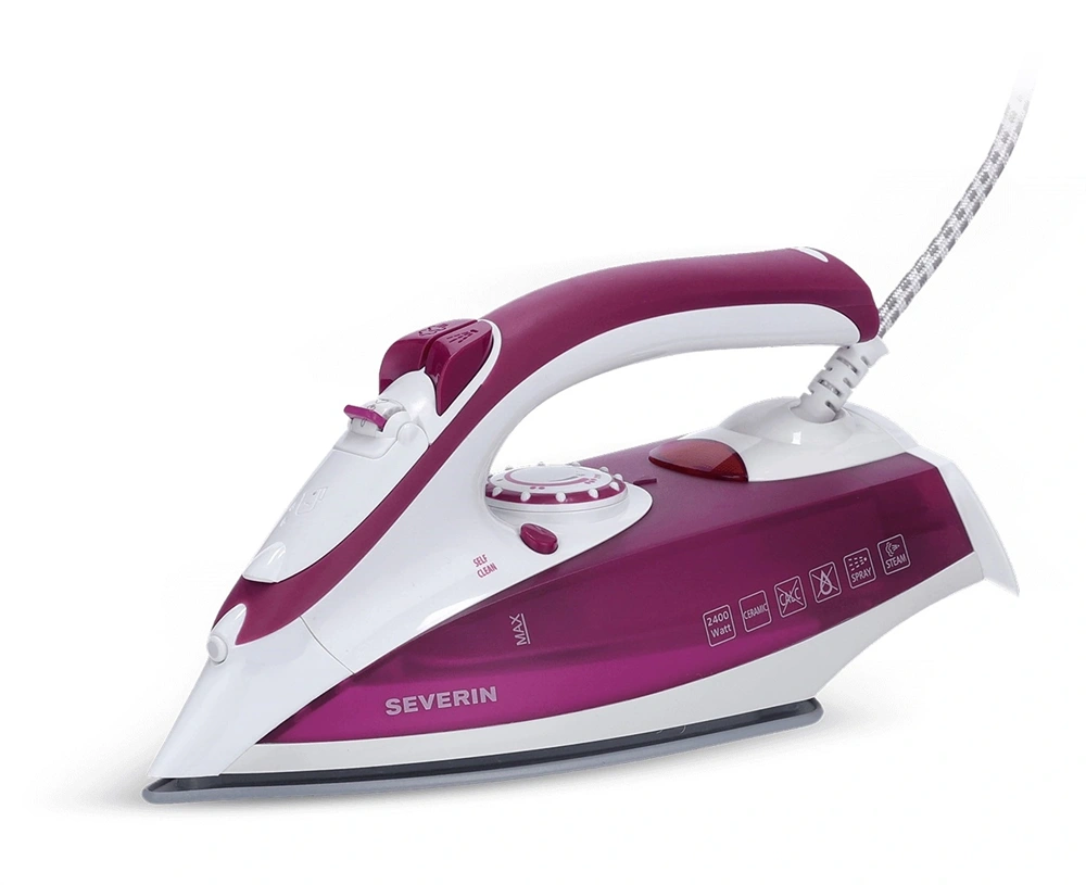 Severin BA3243 fehér-lila gőzölős vasaló
