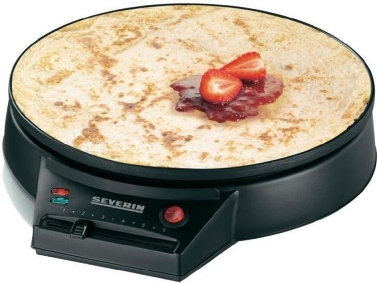 Severin CM 2198 1000W fekete elektromos palacsintasütő