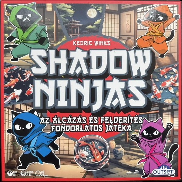 Shadow Ninjas társasjáték