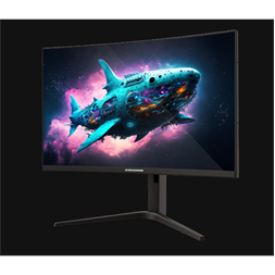 Shark Gaming 27" SG27-FHD240C FHD VA 240Hz HDMI/DP ívelt gamer monitor