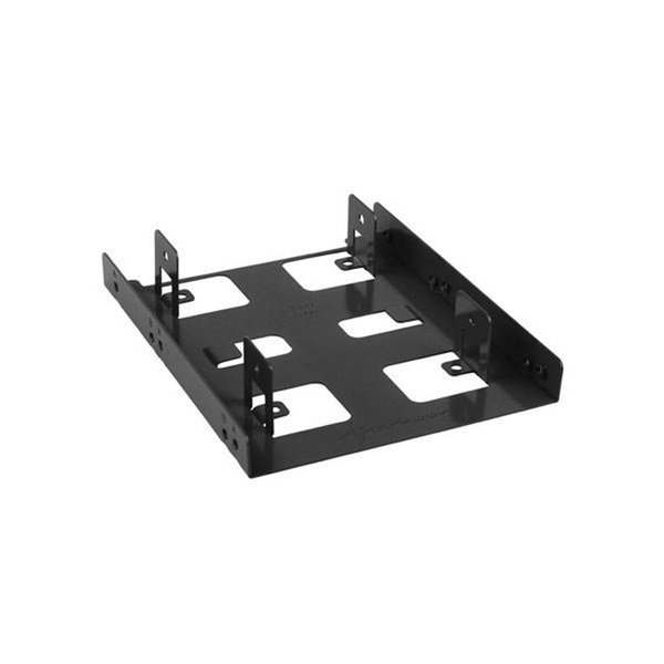 Sharkoon 3.5" BayExtension (2x 2.5" HDD/SSD számára; 3,5" helyre) fekete beépítő keret