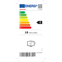 Sharp 24" 24FA2E HD Ready LED TV (Újracsomagolt)