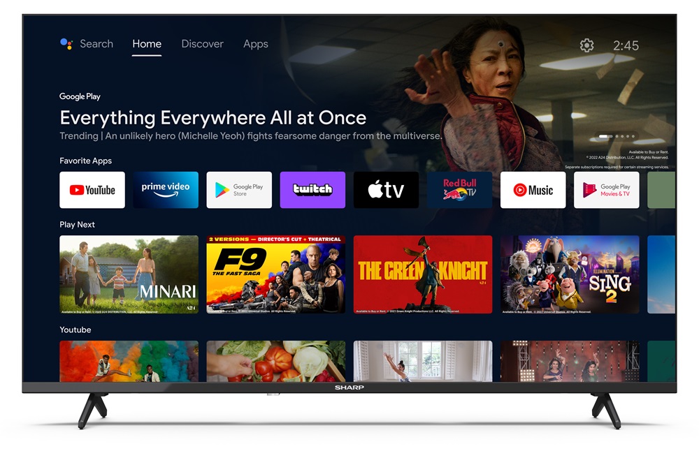 Sharp 40" 40FH2EA Full HD Android Smart LED TV
