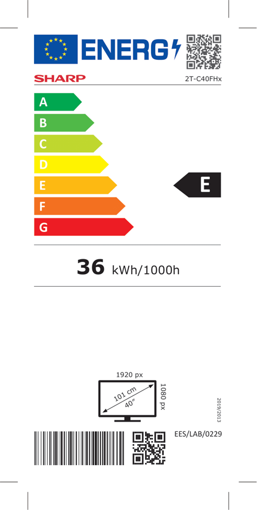 Sharp 40" 40FH2EA Full HD Android Smart LED TV