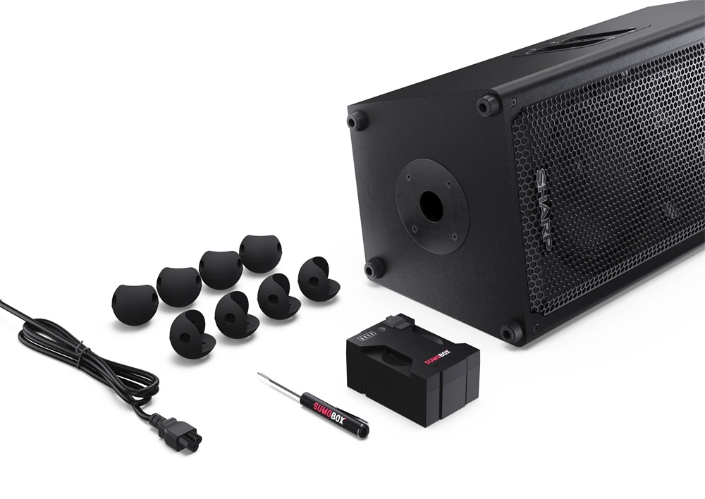 Sharp CP-LS100 SUMOBOX Bluetooth hordozható hangszóró