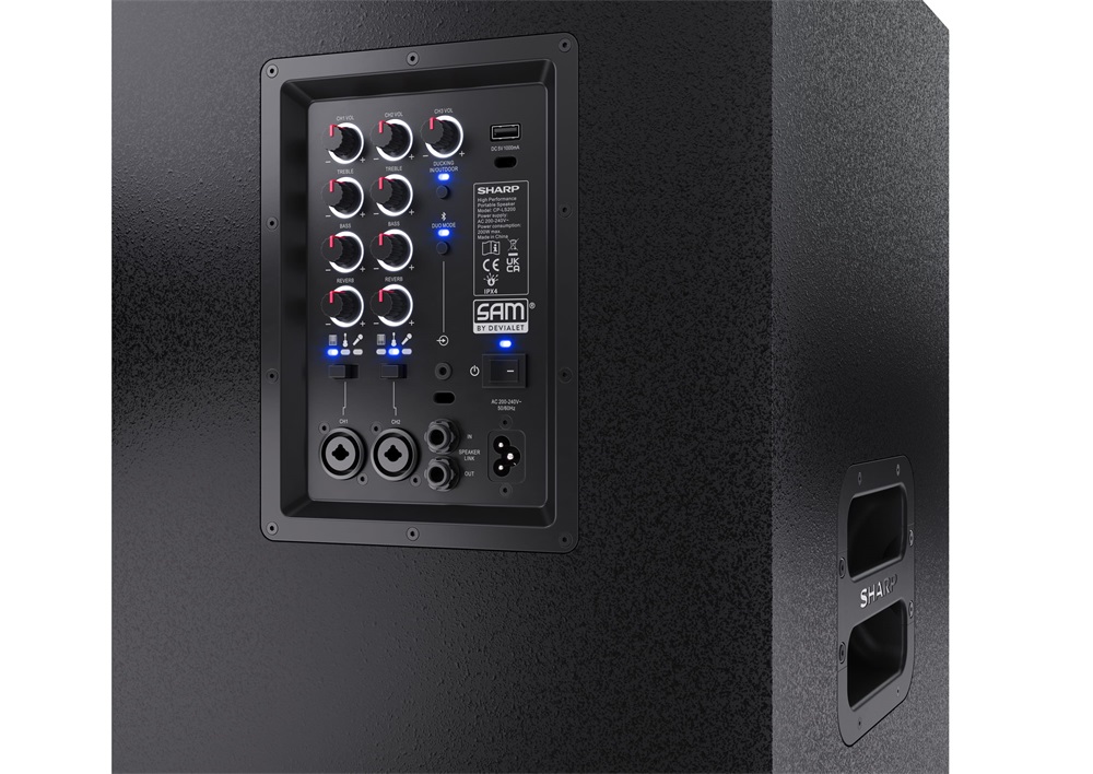 Sharp CP-LS200 Sumobox Pro Bluetooth hangszóró