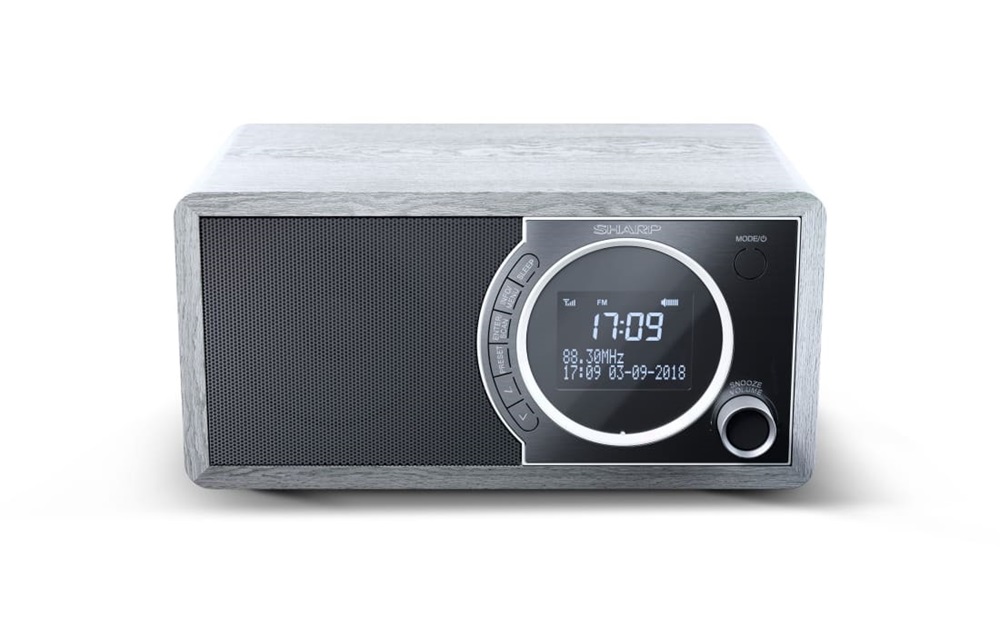 Sharp DR-450GR DAB+/RDS FM szürke rádió