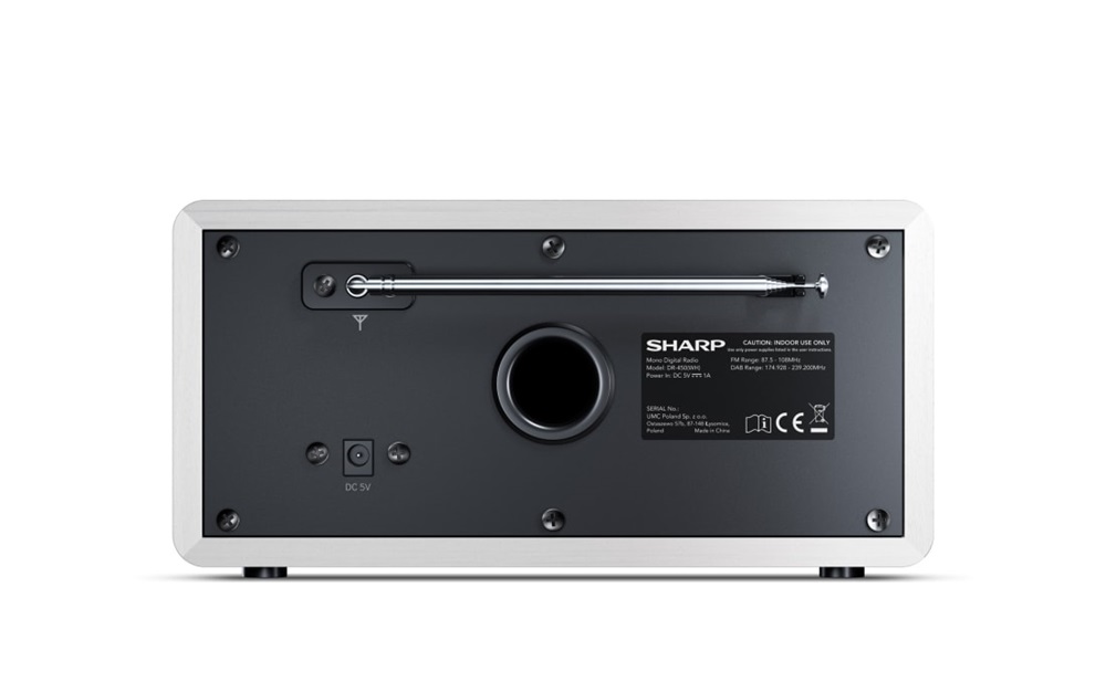 Sharp DR-450WH DAB+/RDS FM fehér rádió