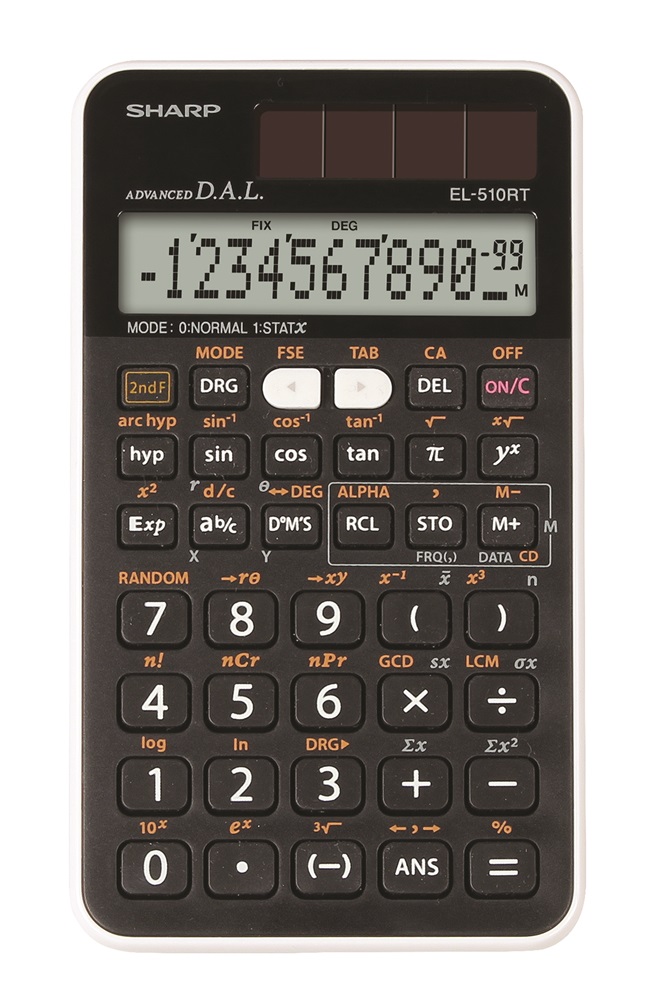 Sharp EL-510RTB 169 funkciós napelemes tudományos számológép