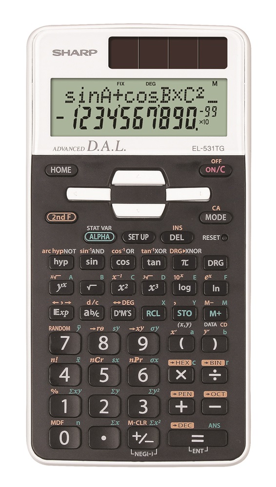 SHARP EL-531TGWH 273 funkciós tudományos számológép