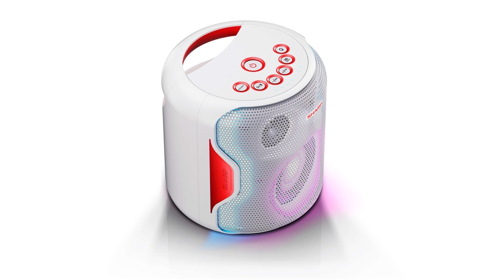 Sharp PS-919WH fehér Bluetooth hangszóró (Újracsomagolt)