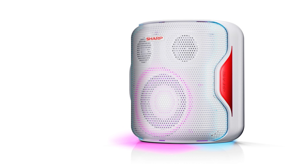 Sharp PS-919WH fehér Bluetooth hangszóró (Újracsomagolt)