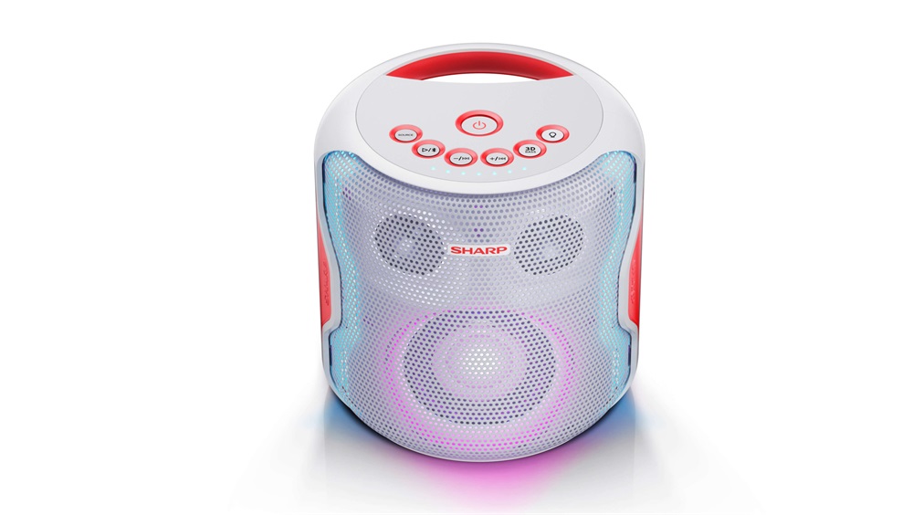 Sharp PS-919WH fehér Bluetooth hangszóró (Újracsomagolt)