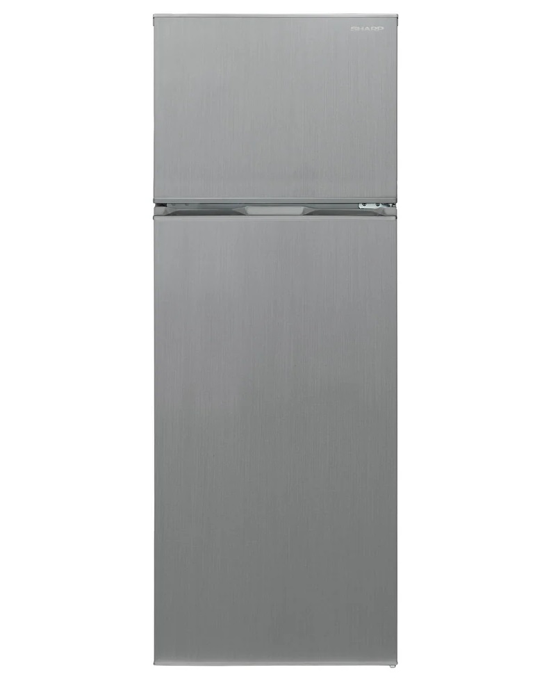 Sharp SJ-FTB01ITXLE-EU inox, felülfagyasztós, Hűtő:171L, Fagyasztó:42L, Nanofrost hűtőszekrény