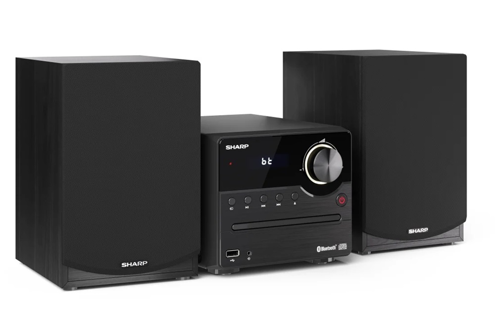 Sharp XL-B512BK Bluetooth/USB/CD fekete Mikro Hifi