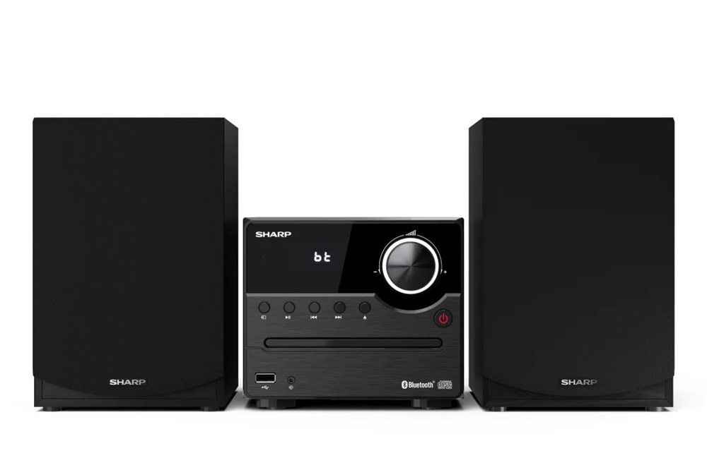 Sharp XL-B512BK Bluetooth/USB/CD fekete Mikro Hifi
