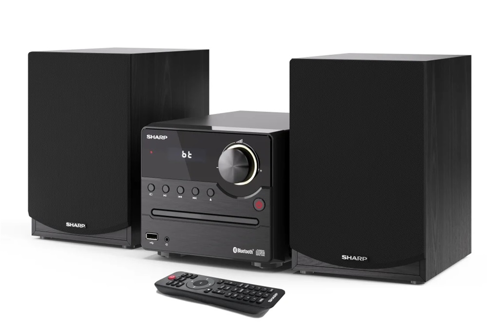 Sharp XL-B512BK Bluetooth/USB/CD fekete Mikro Hifi