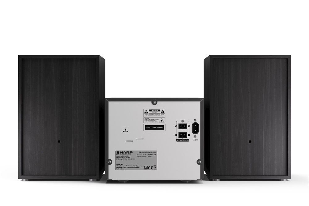 Sharp XL-B517D Bluteooth fekete Mikro Hifi