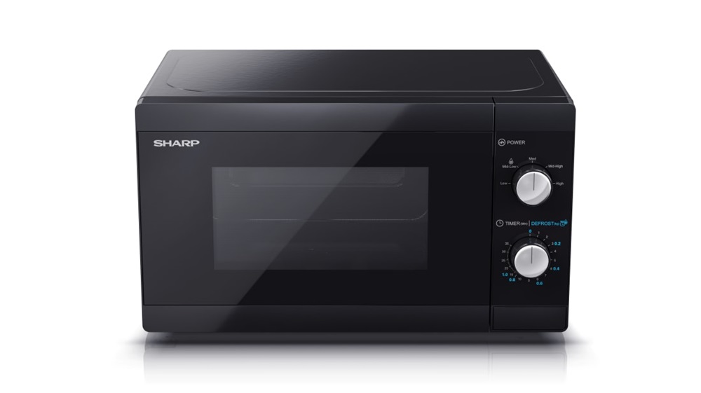Sharp YC-MS01EB 800W 20L fekete mikrohullámú sütő