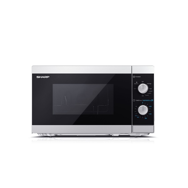 Sharp YC-MG01ES 1000W 20L ezüst grillezős mikrohullámú sütő