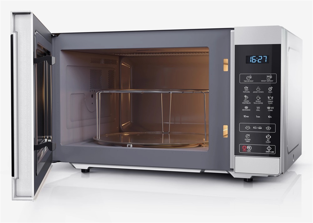 Sharp YC-MG51ES 900W 25L ezüst grillezős mikrohullámú sütő