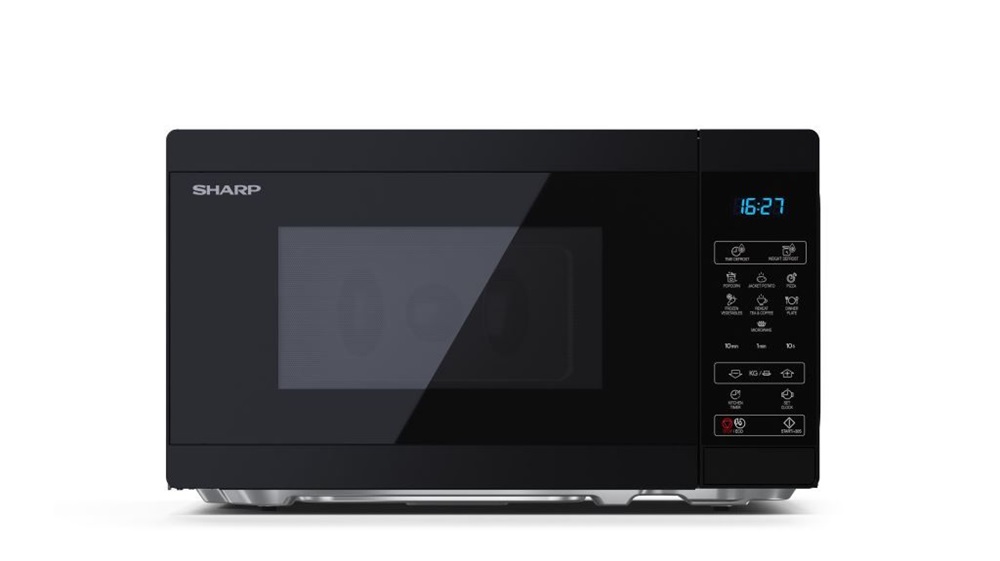 Sharp YC-MS02EB 800W 20L fekete mikrohullámú sütő