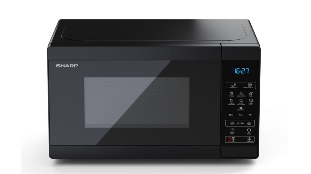 Sharp YC-MS02EB 800W 20L fekete mikrohullámú sütő