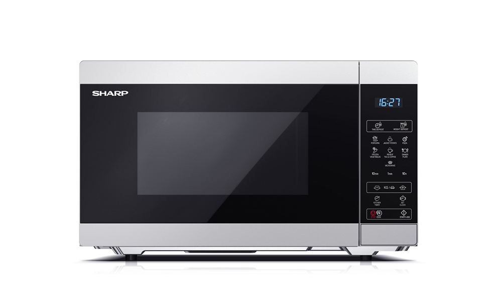 Sharp YC-MS51ES 900W 25L ezüst mikrohullámú sütő