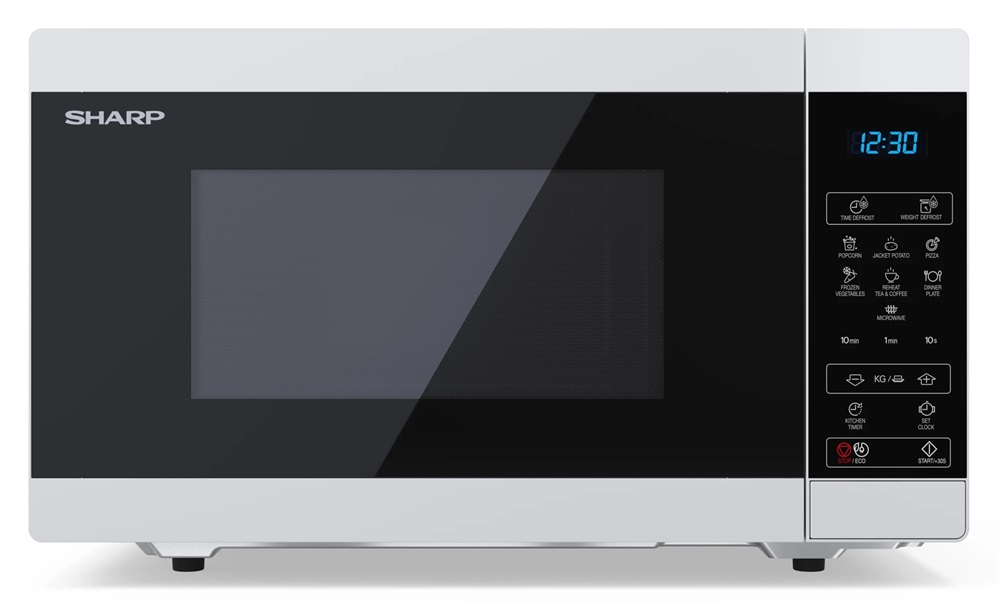Sharp YC-MS51ES 900W 25L ezüst mikrohullámú sütő