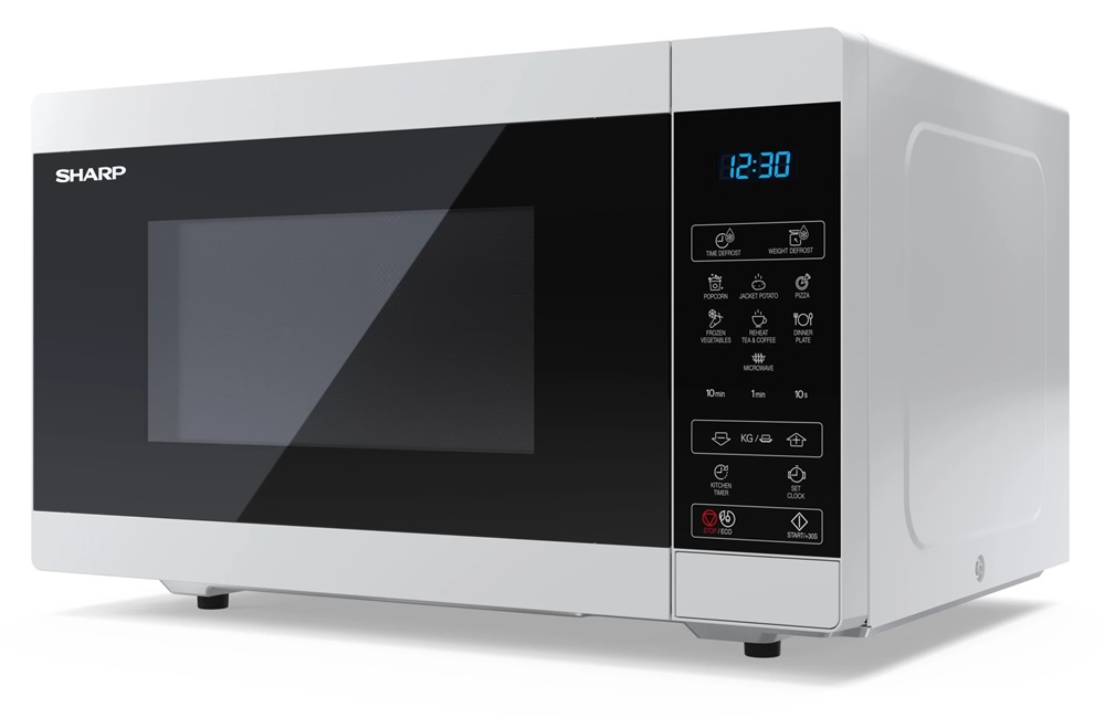 Sharp YC-MS51ES 900W 25L ezüst mikrohullámú sütő