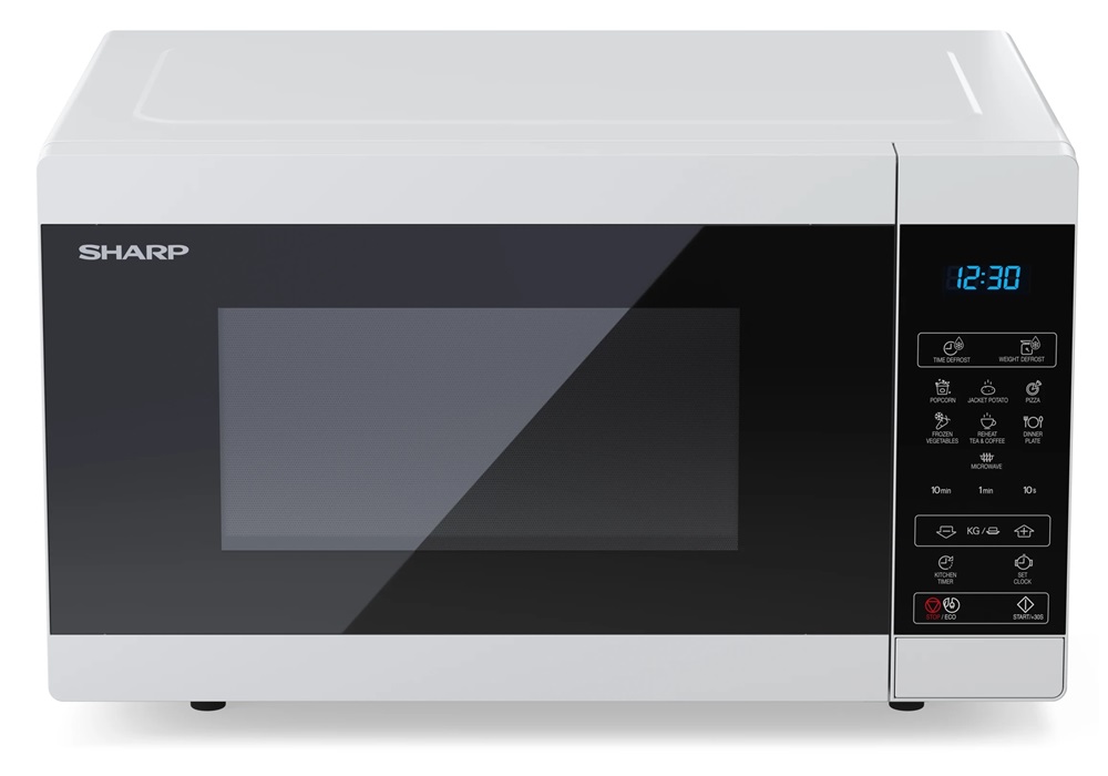 Sharp YC-MS51ES 900W 25L ezüst mikrohullámú sütő