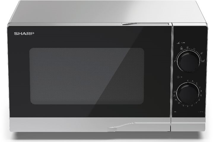 Sharp YC-PS201AE-S 700W 20L ezüst mikrohullámú sütő