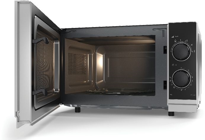 Sharp YC-PS201AE-S 700W 20L ezüst mikrohullámú sütő