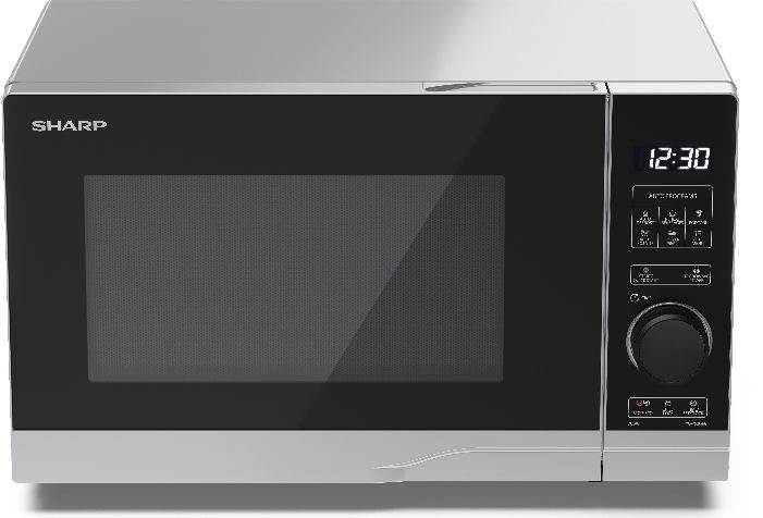 Sharp YC-PS204AE-S 700W 20L ezüst mikrohullámú sütő