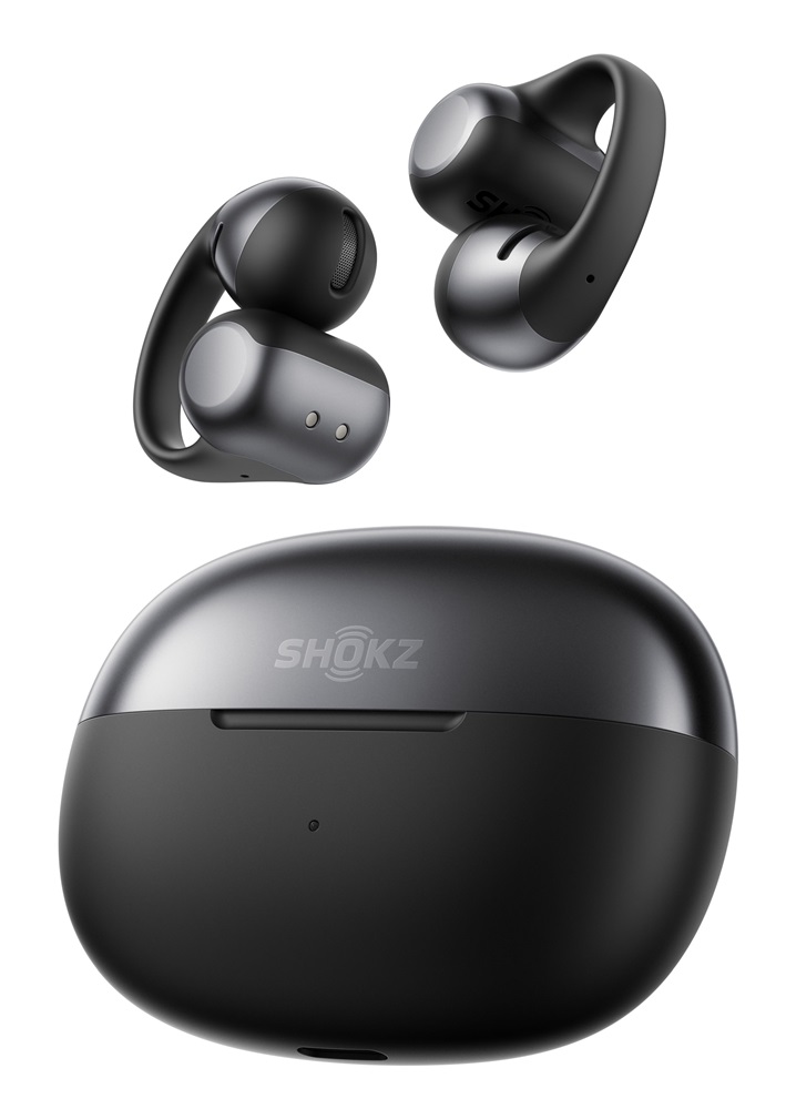 Shokz OpenDots ONE Bluetooth True Wireless fekete fülhallgató