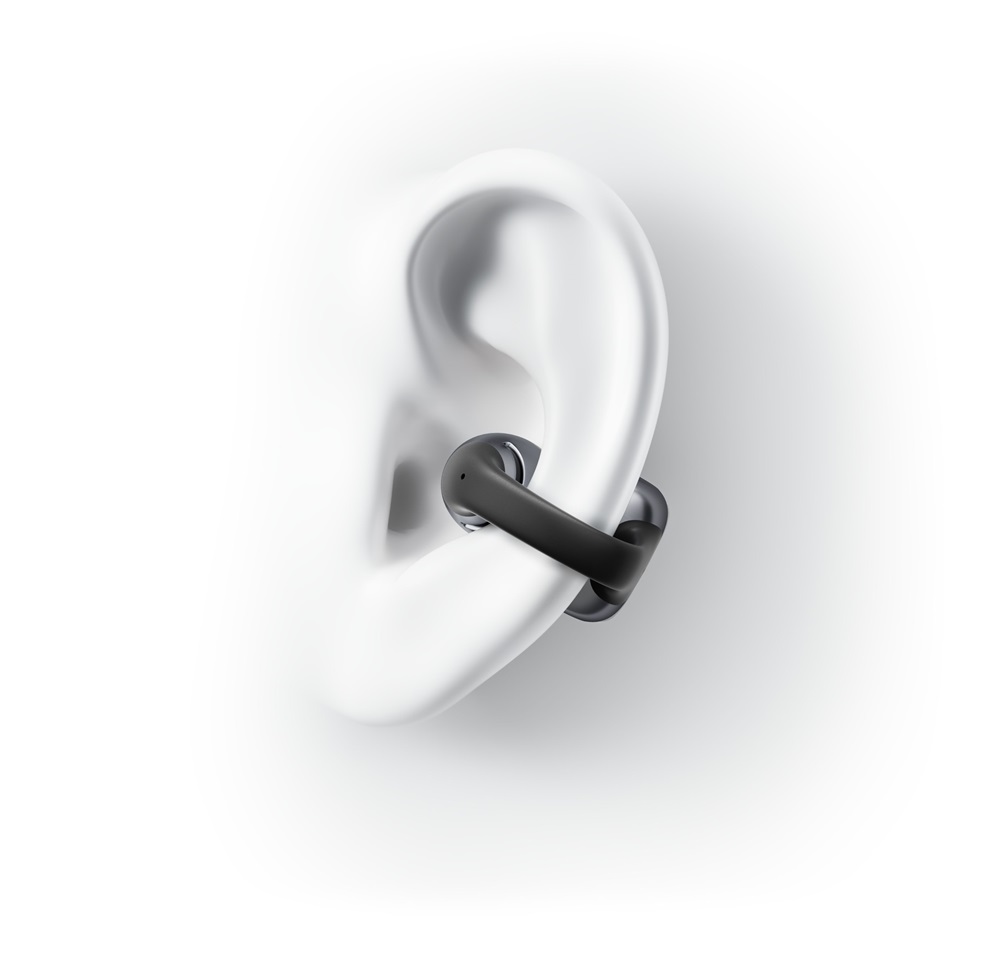 Shokz OpenDots ONE Bluetooth True Wireless fekete fülhallgató