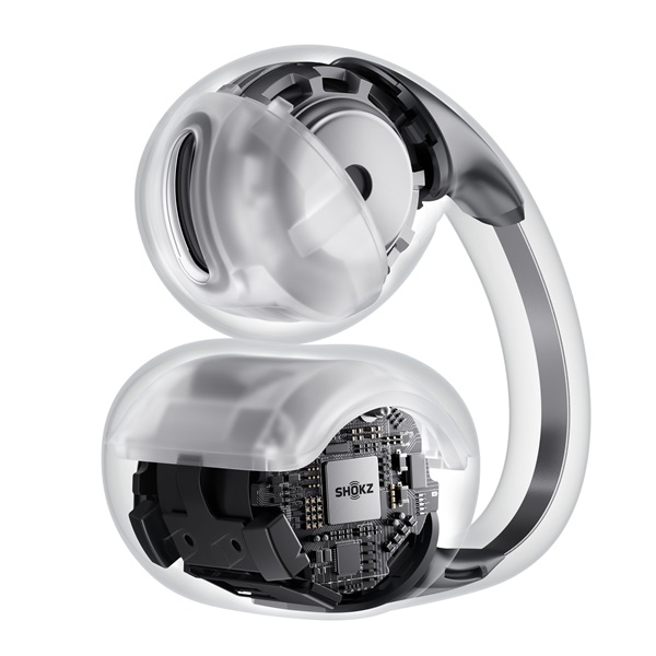Shokz OpenDots ONE Bluetooth True Wireless szürke fülhallgató