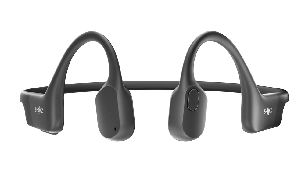 Shokz OpenRun Mini USB-C csontvezetéses Bluetooth fekete Open-Ear sport fejhallgató