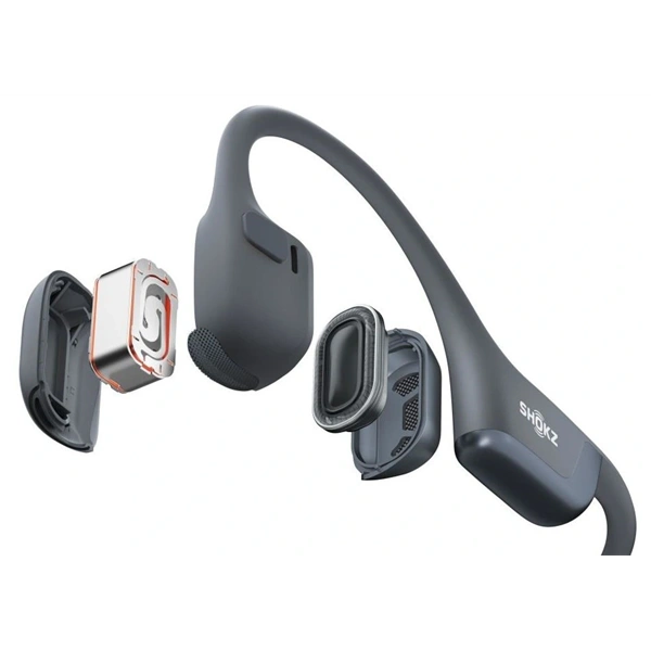 Shokz OpenRun Pro2 Mini Prémium csontvezetéses Bluetooth fekete Open-Ear sport fejhallgató