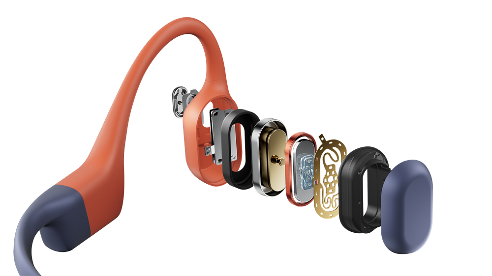Shokz OpenSwim Pro USB-C csontvezetéses Bluetooth prios Open-Ear sport fejhallgató